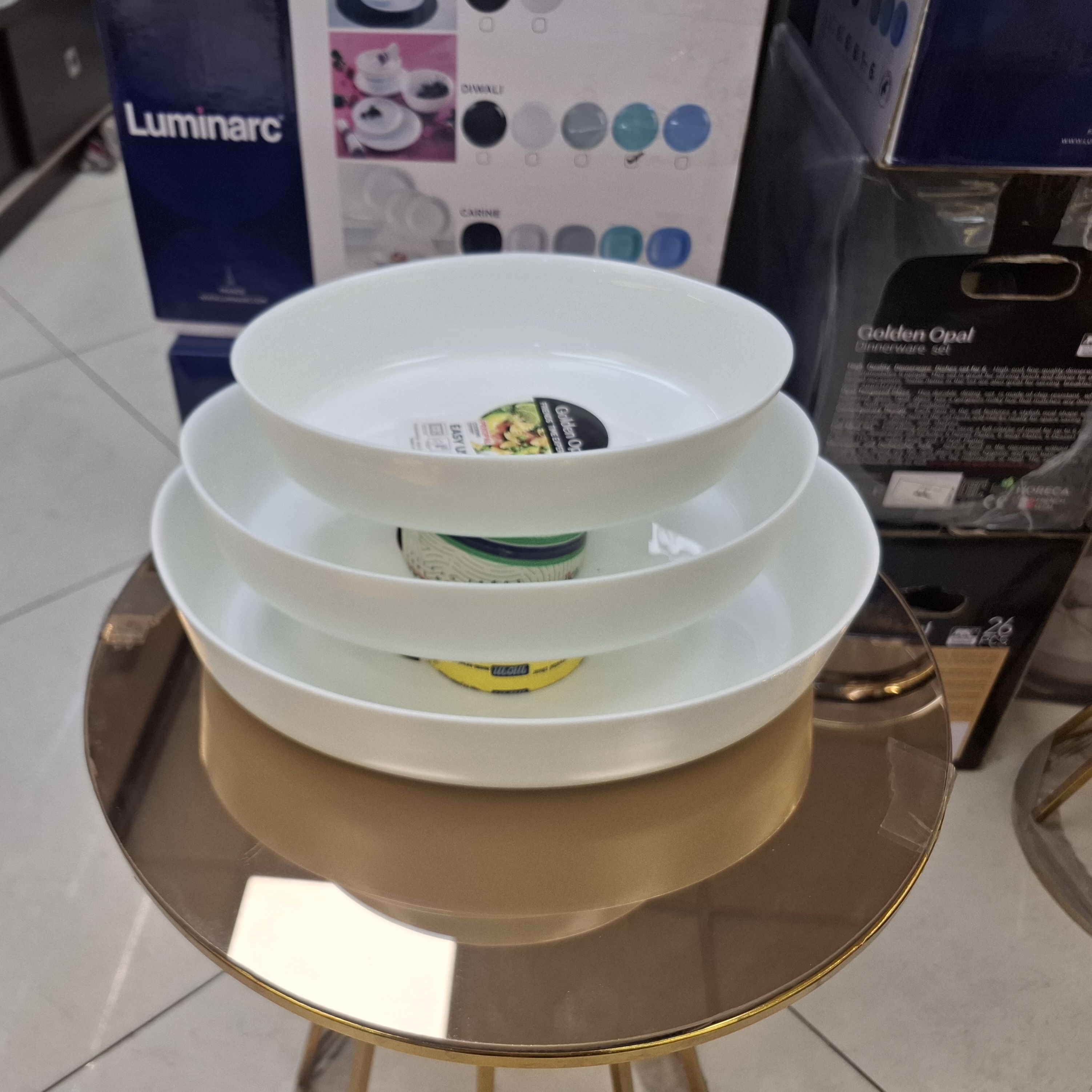 سه تابه بیضی گلدن اوپال