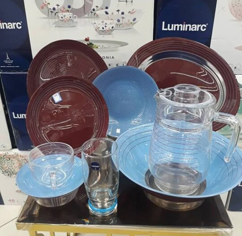 سرویس ۴۶ پارچه لومینارک قیمت حراجی فقط یک عدد مانده