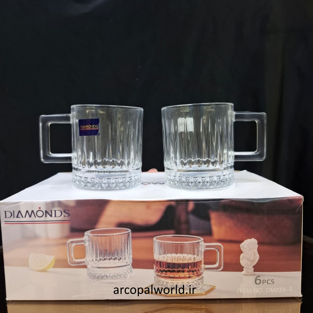 فنجان چای دسته دار 20 الیسا کد 223/3